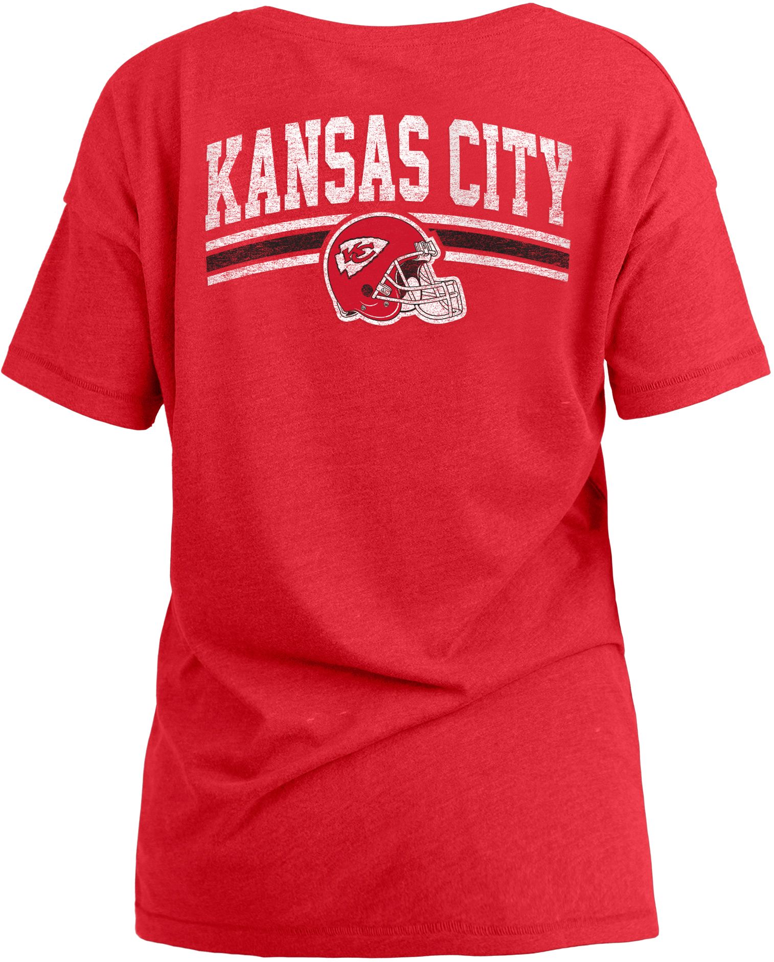 New Era Women's Kansas City Chiefs Relaxed Back Red T-Shirt product image
