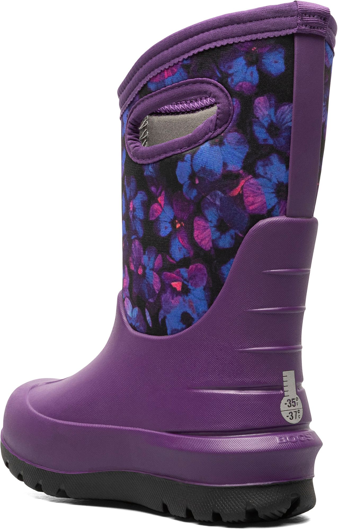 Bogs Kids' Neo-Classic Petals Waterproof Winter Boots