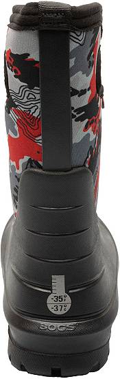 Bogs Kids' Neo-Classic Topo Camo Waterproof Winter Boots product image