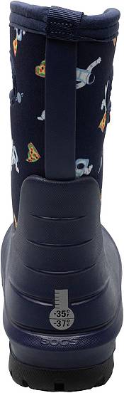 Bogs Kids' Neo-Classic Space Pizza Waterproof Winter Boots product image