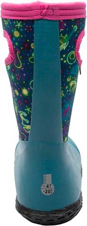 Bogs Kids' York Neon Unicorn Waterproof Winter Boots product image