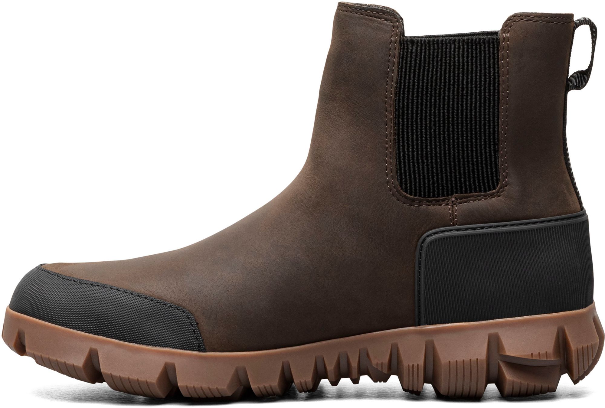 Bogs Men's Arcata Urban Leather Chelsea Waterproof Winter Boots