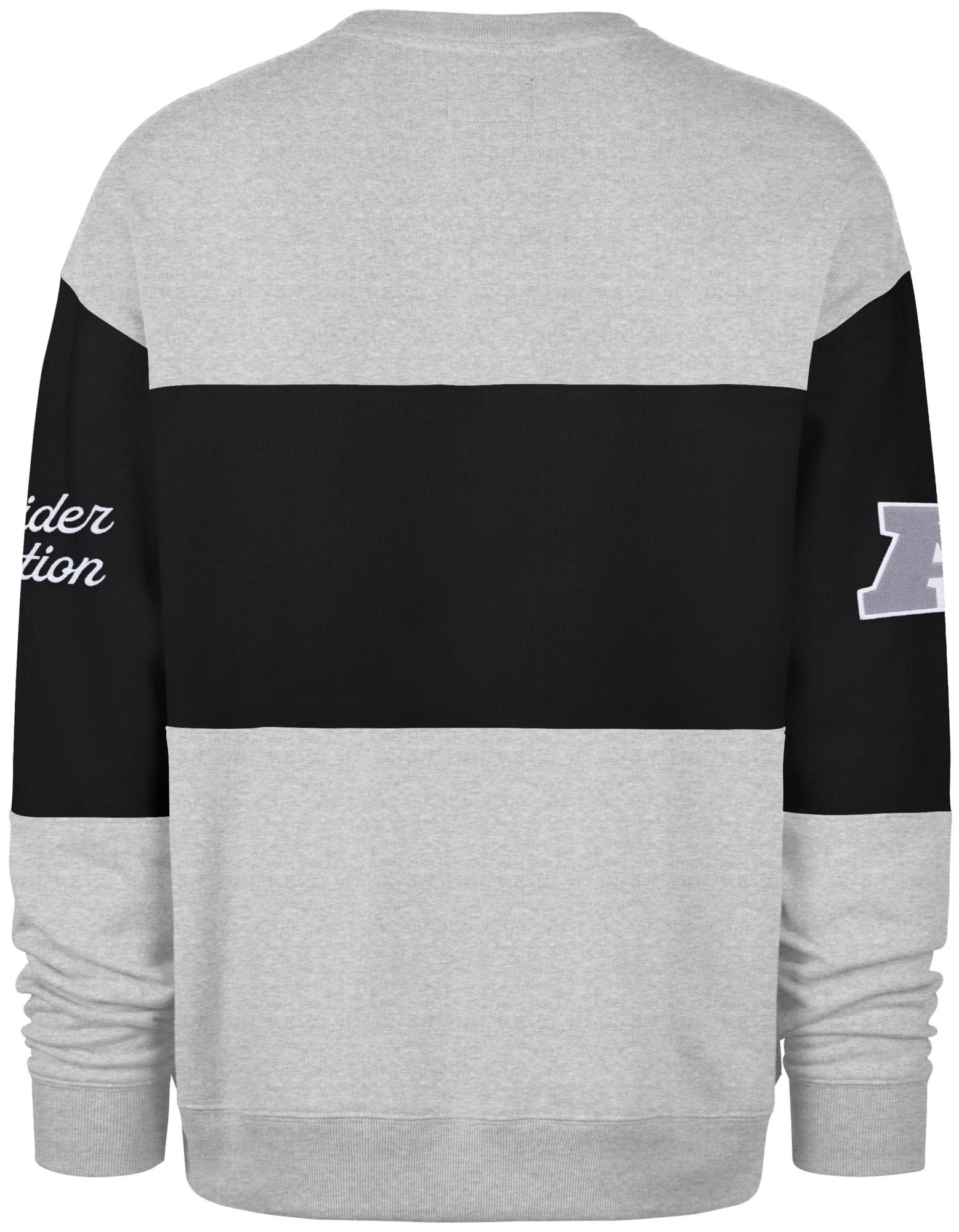 '47 Men's Las Vegas Raiders Blockfield Crewneck Sweatshirt product image