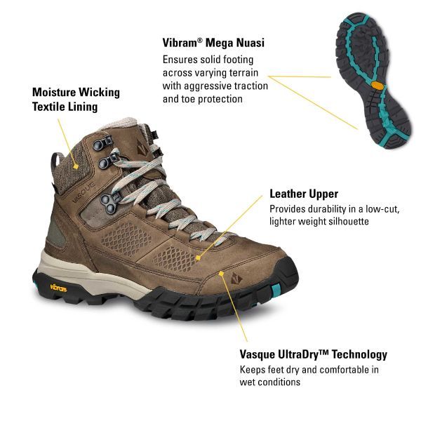 Vasque Women's Talus All-Terrain UltraDry Hiking Boots product image