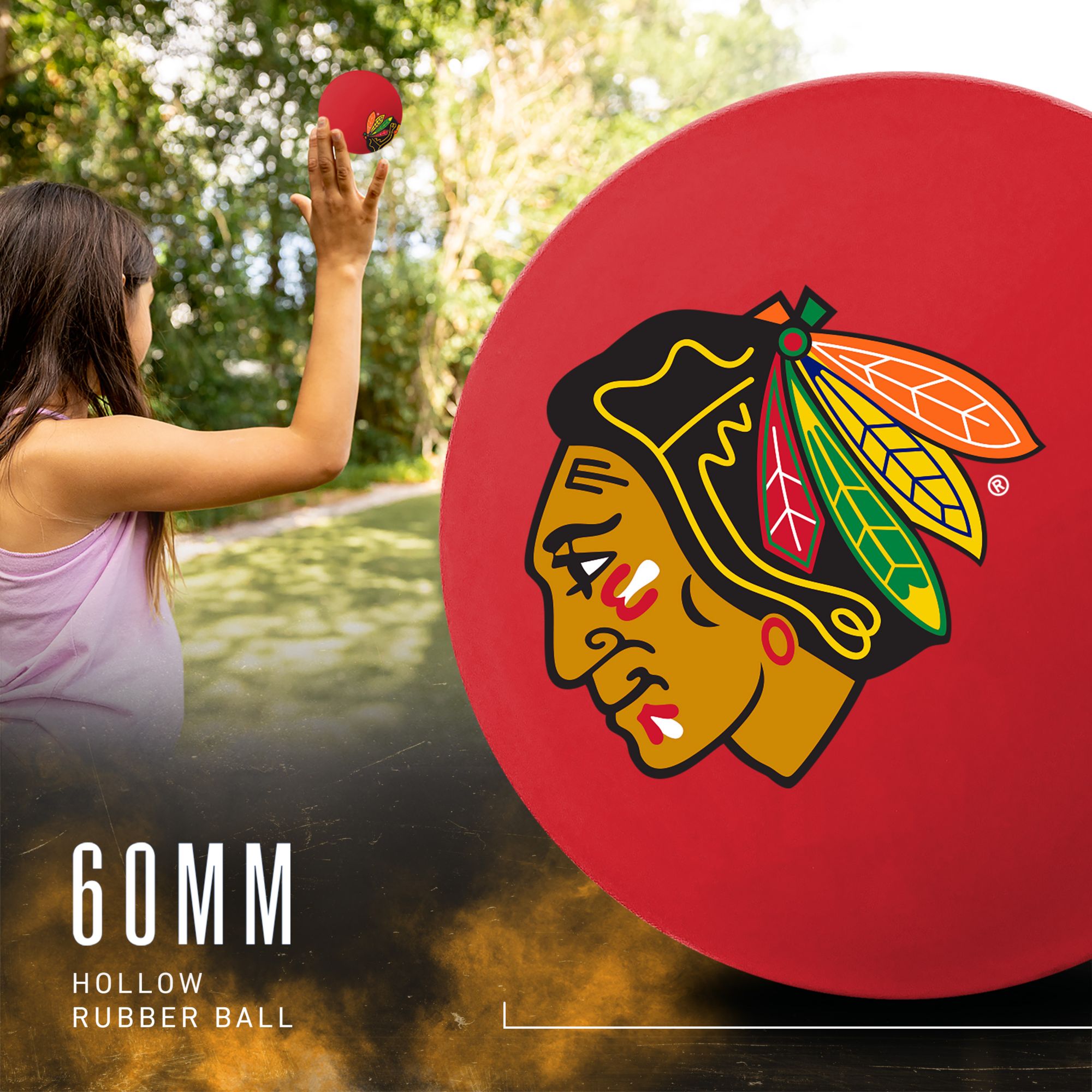 Franklin Chicago Blackhawks High Bounce Ball product image
