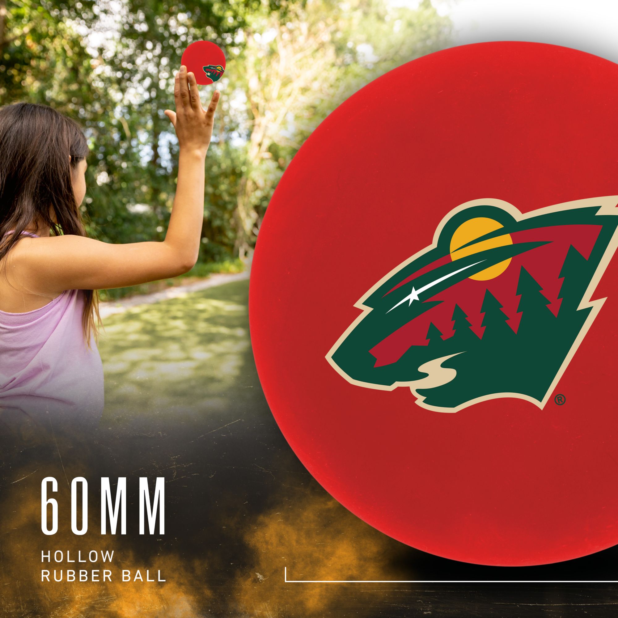 Franklin Minnesota Wild High Bounce Ball product image