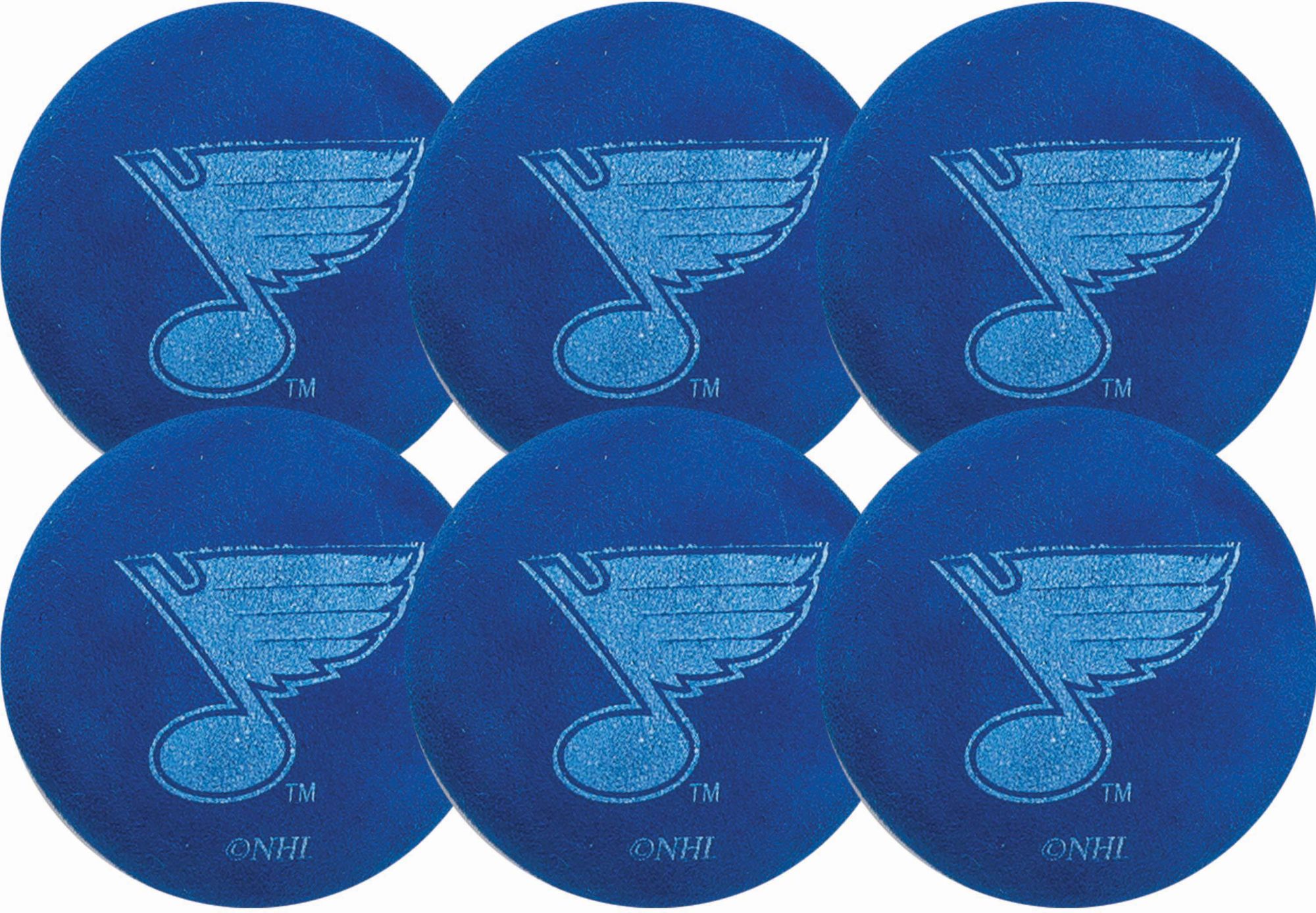 Franklin St. Louis Blues 6 Pack Hockey Balls product image