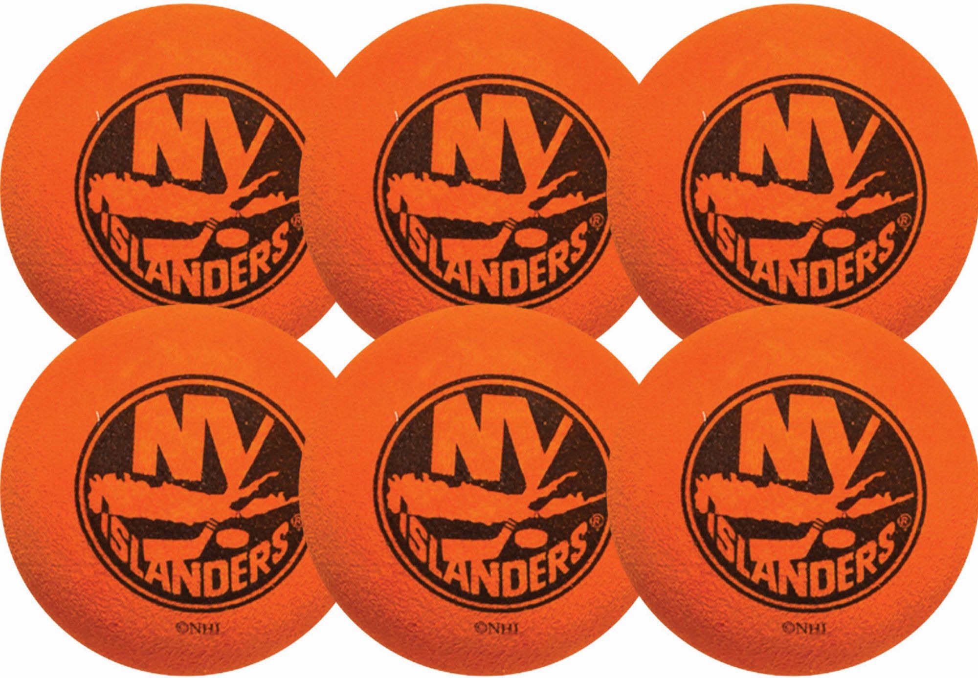 Franklin New York Islanders 6 Pack Hockey Balls product image