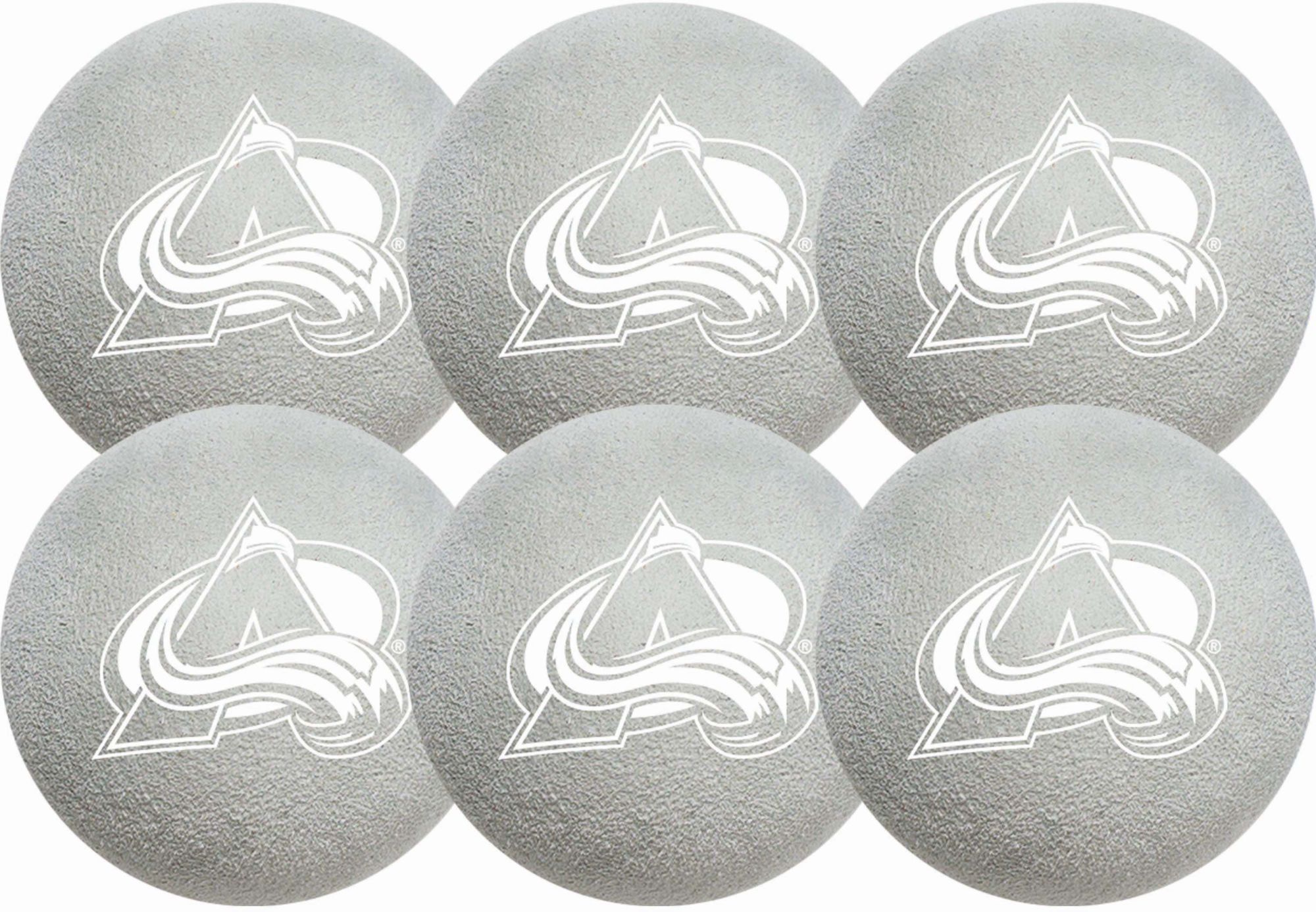 Franklin Colorado Avalanche 6 Pack Hockey Balls product image