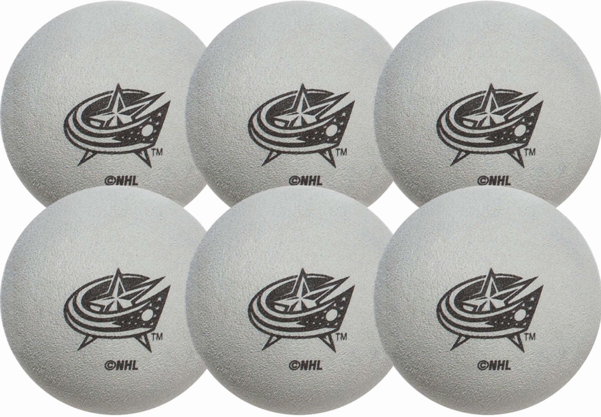 Franklin Columbus Blue Jackets 6 Pack Hockey Balls product image