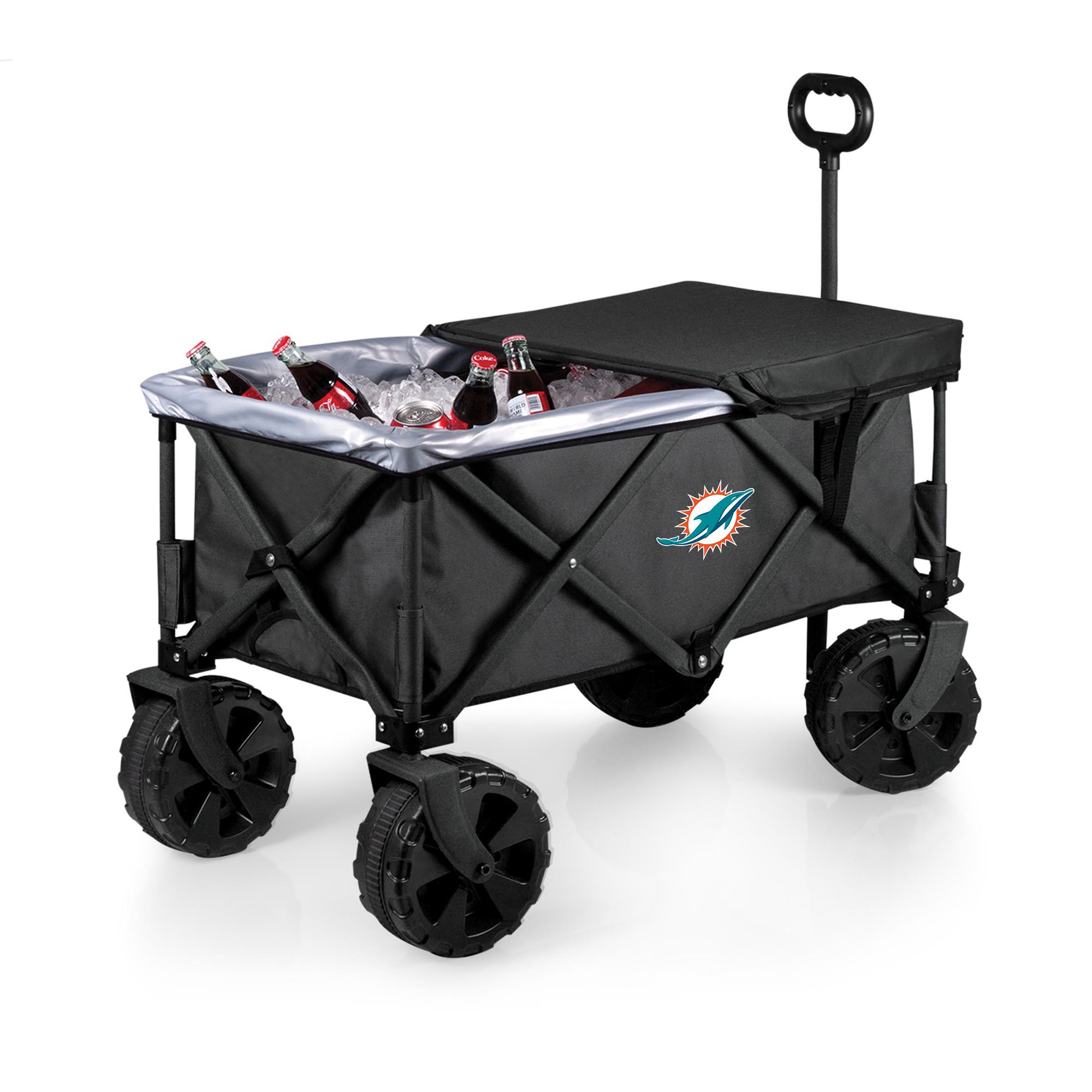 Picnic Time Miami Dolphins Elite Portable Utility Wagon product image