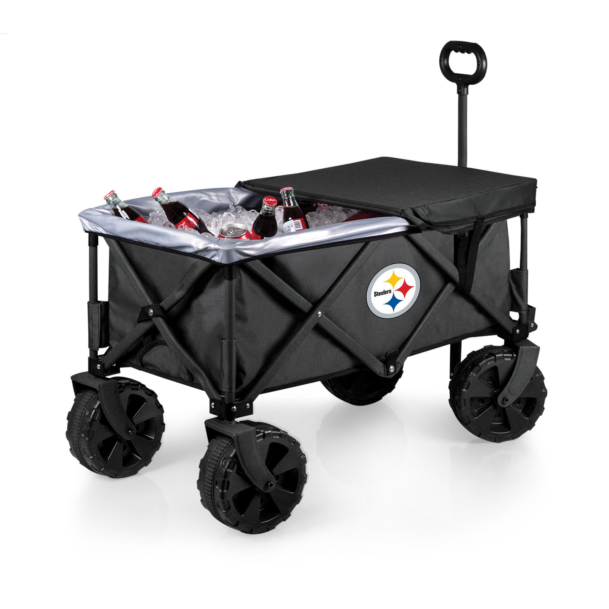 Picnic Time Pittsburgh Steelers Elite Portable Utility Wagon product image
