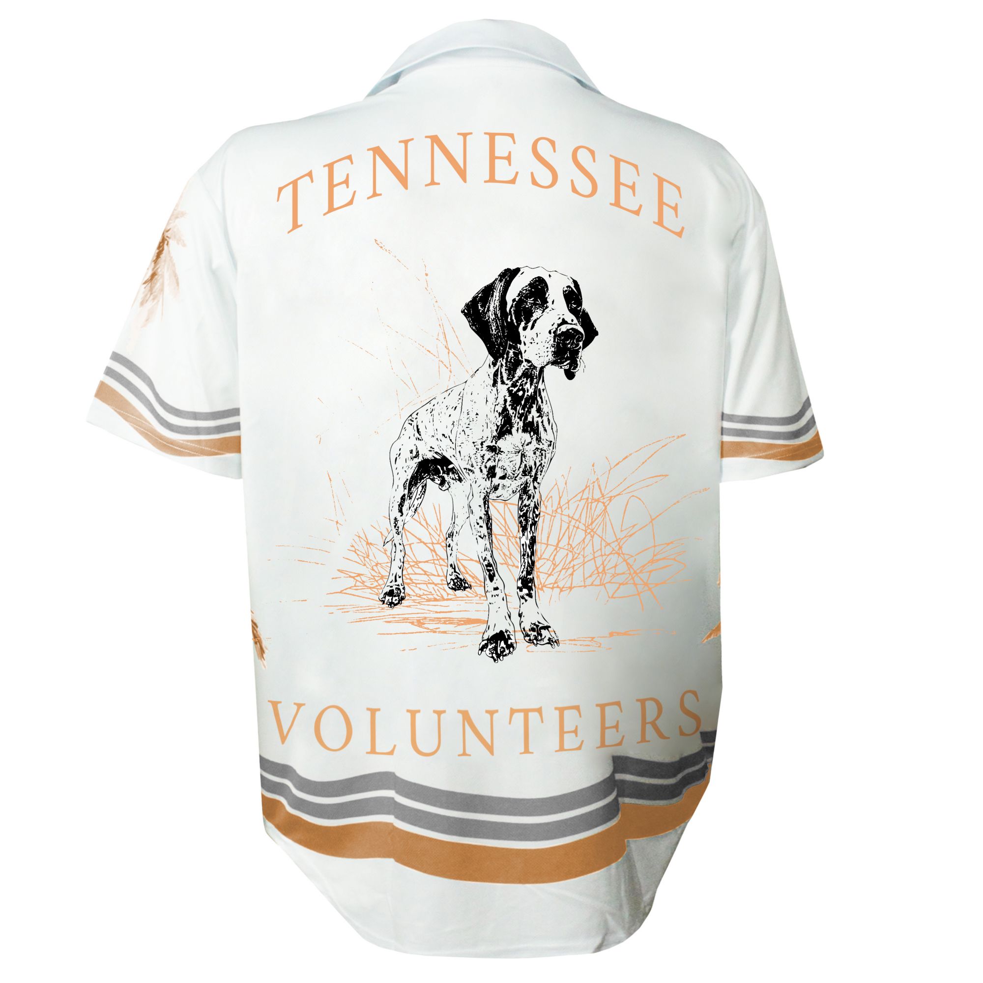 Dyme Lyfe Men's Tennessee Volunteers White Sublimated Mascot Button Down Shirt product image