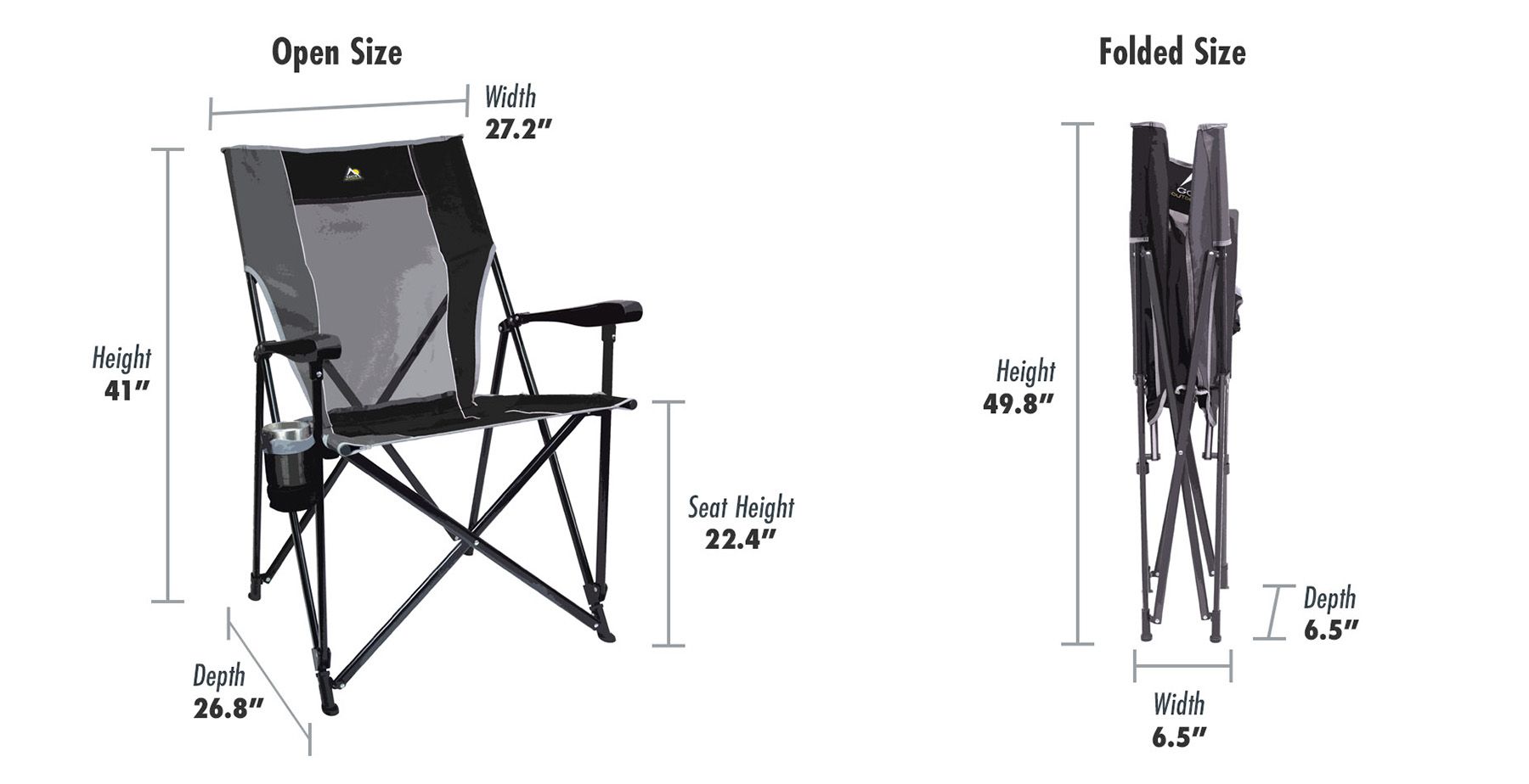GCI Outdoor Eazy Chair XL product image