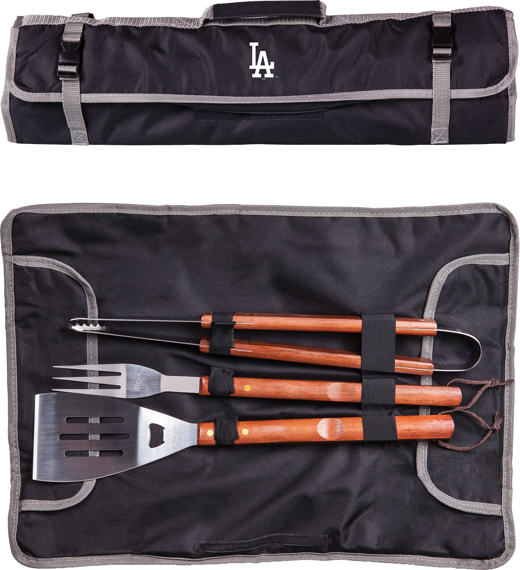 Picnic Time Los Angeles Dodgers 3-Piece BBQ Tote and Grill Set