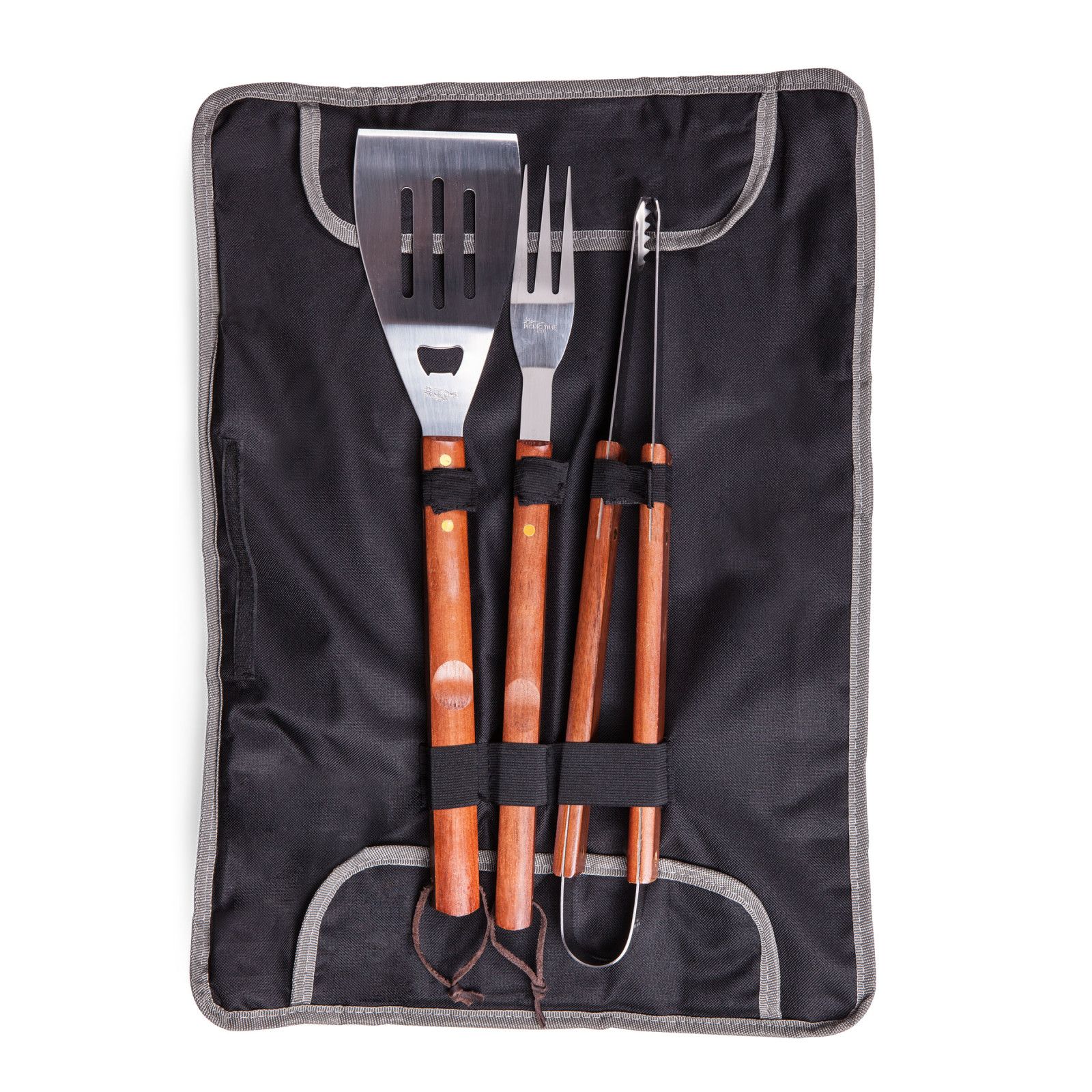 Picnic Time Pitt Panthers 3-Piece Barbeque Tote & Grill Set product image