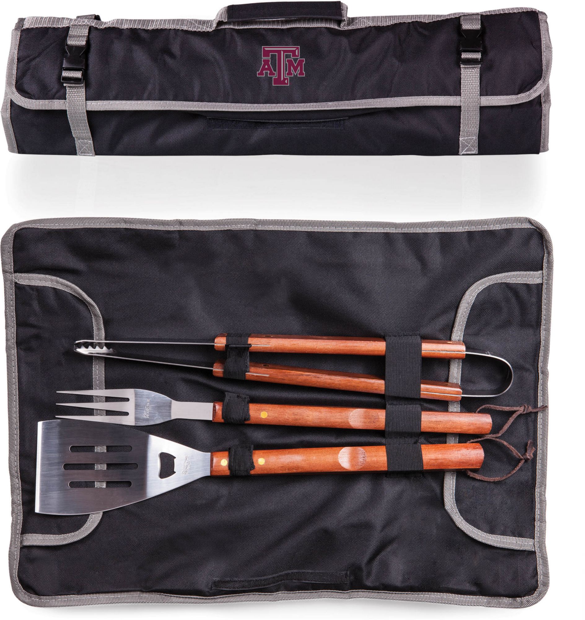 Picnic Time Texas A&M Aggies 3-Piece BBQ Tote & Grill Set