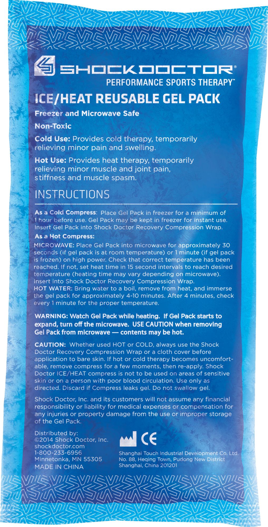 Shock Doctor ICE Recovery Knee Compression Wrap product image