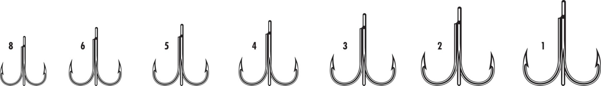 VMC Hybrid Treble Fish Hooks product image