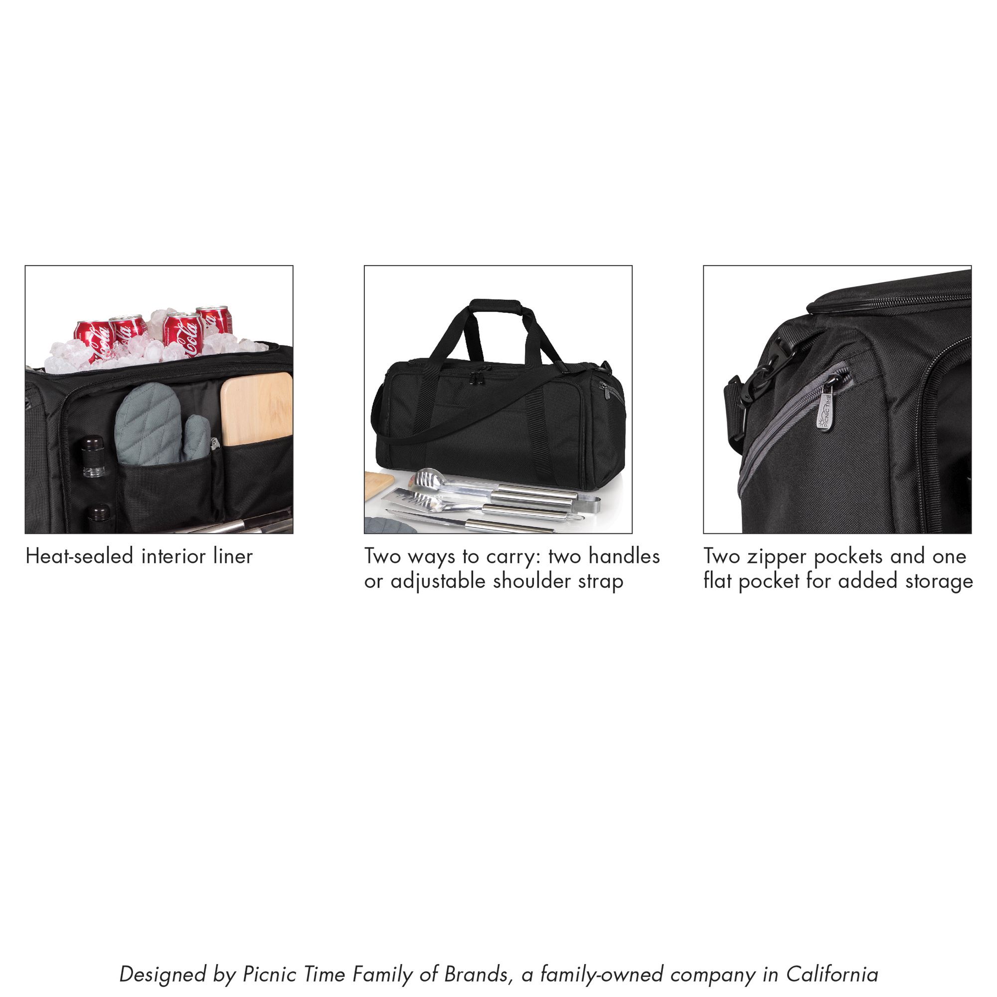 Picnic Time Kansas City Chiefs Grill Set and Cooler BBQ Kit product image