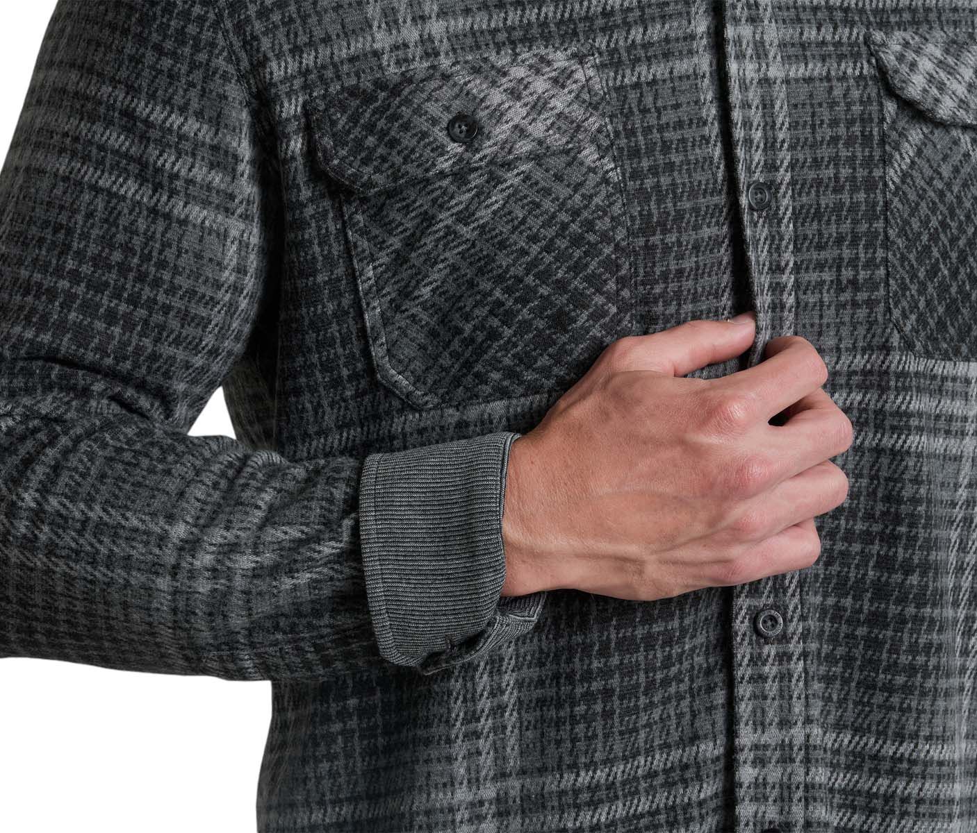 KÜHL Men's Innovatr Knit Long Sleeve Flannel Shirt product image