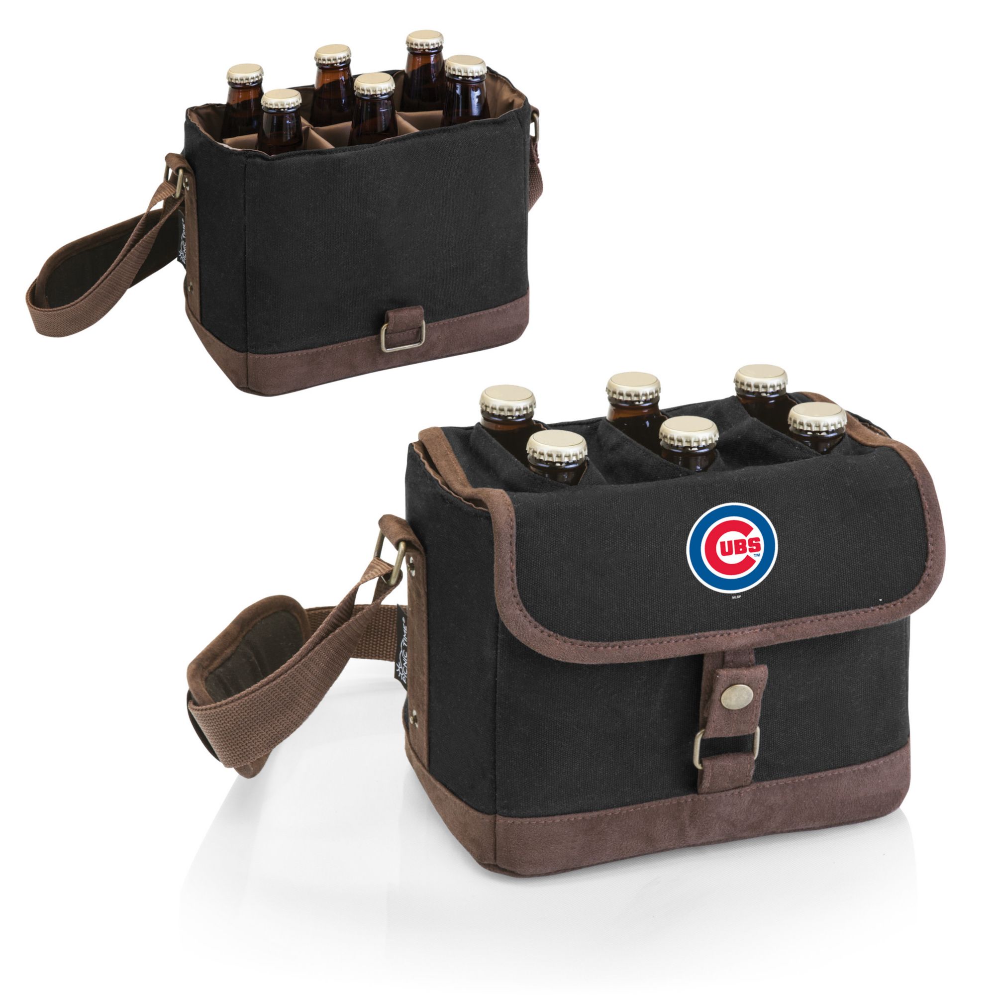 Picnic Time Chicago Cubs Beer Caddy Cooler Tote and Opener