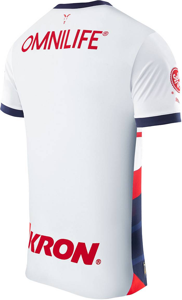  PUMA Chivas Guadalajara Home Men's Soccer Jersey- 2021/22  (Small) Red : Clothing, Shoes & Jewelry