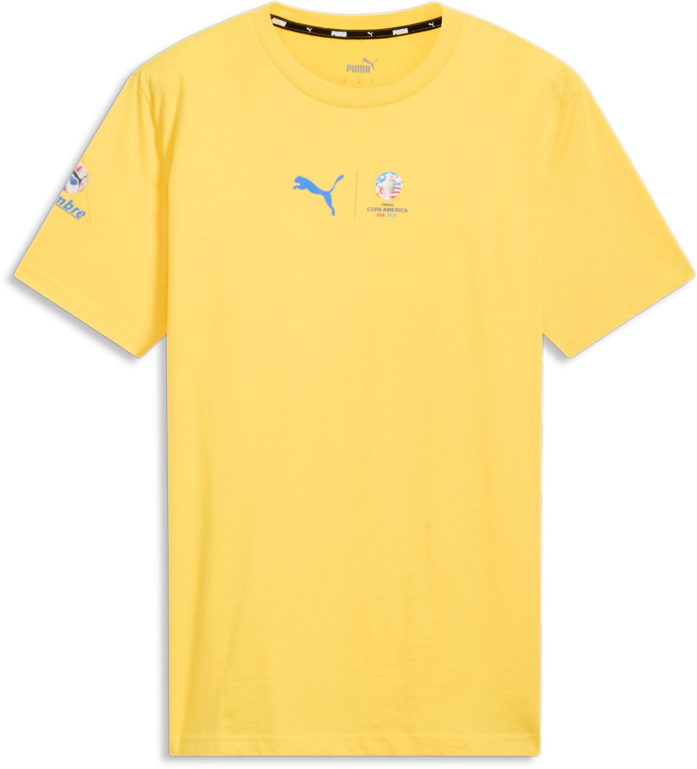 PUMA Adult Brazil 2024 COPA America Yellow T Shirt Dick s Sporting Goods