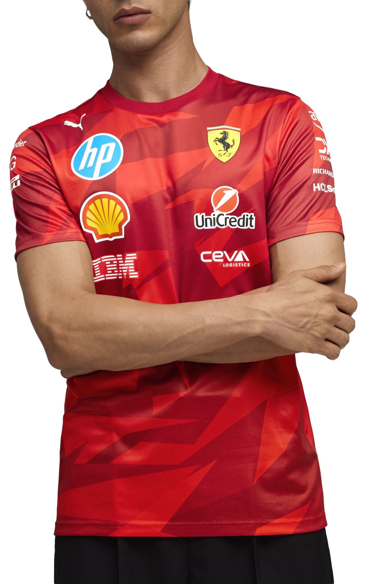PUMA Men's F1 Ferrari Red 'Vegas' T-Shirt product image