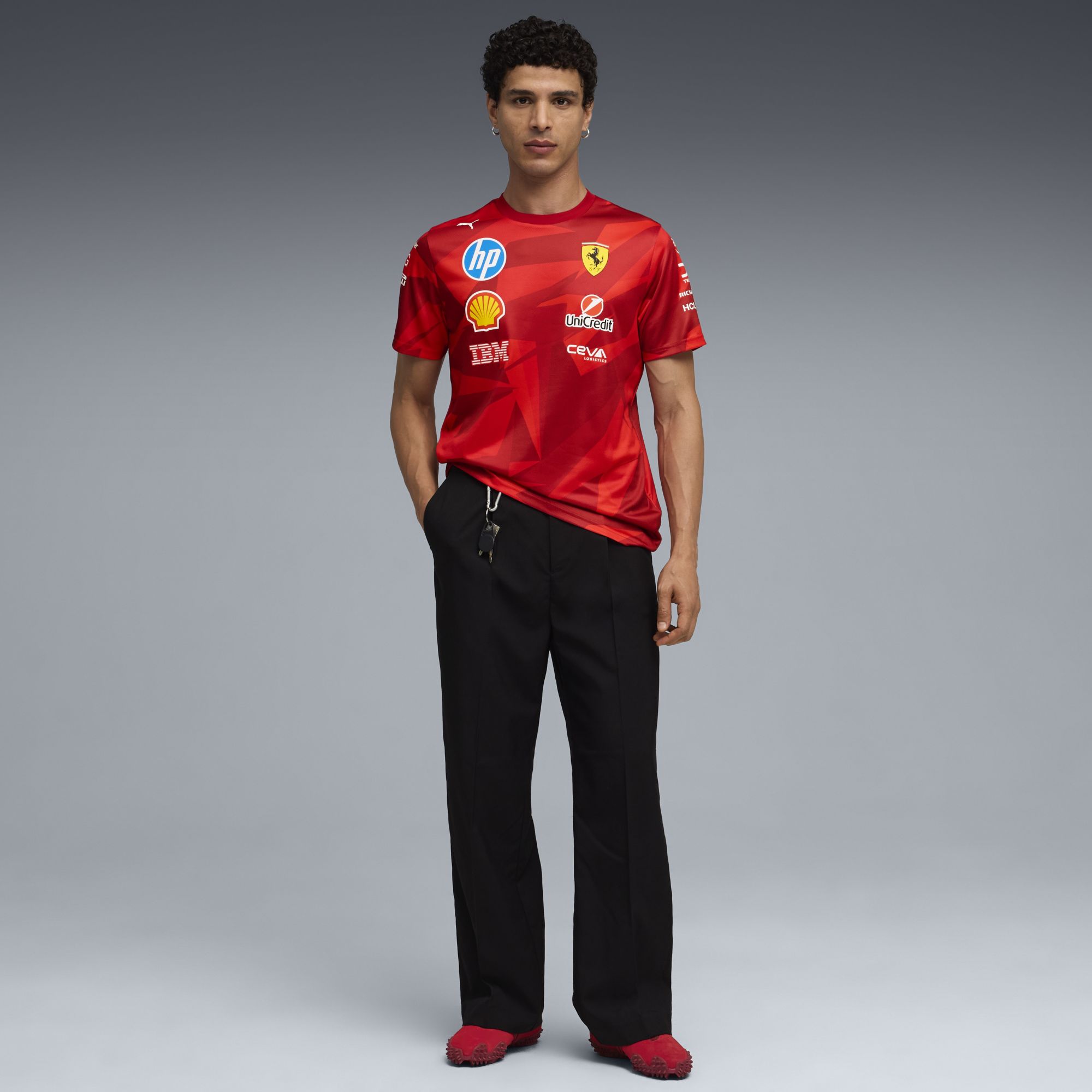 PUMA Men's F1 Ferrari Red 'Vegas' T-Shirt product image