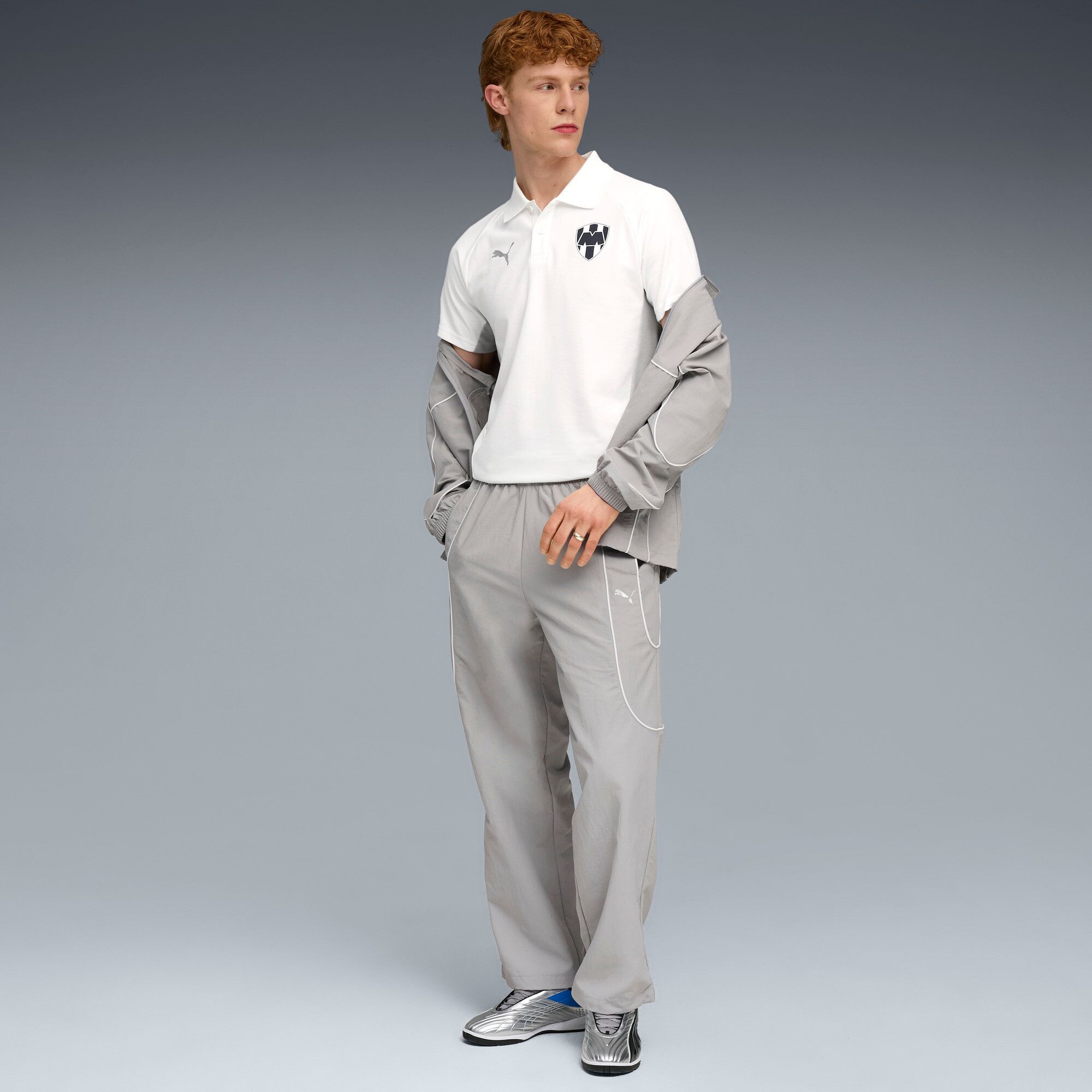 PUMA Men's CF Monterrey White Logo Polo product image