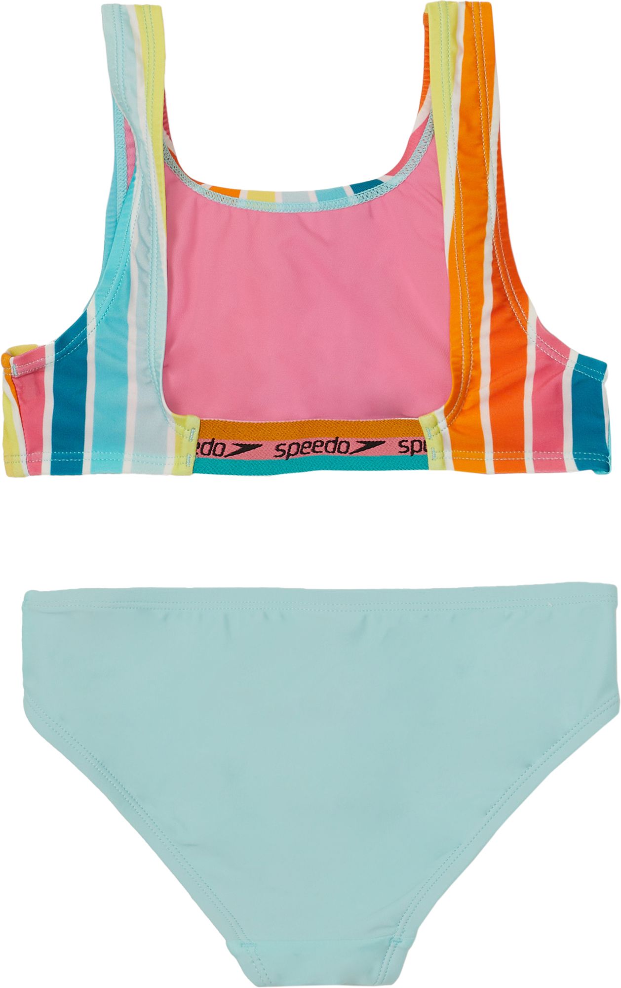 Speedo Girls' Logo Elastic Bikini Set product image