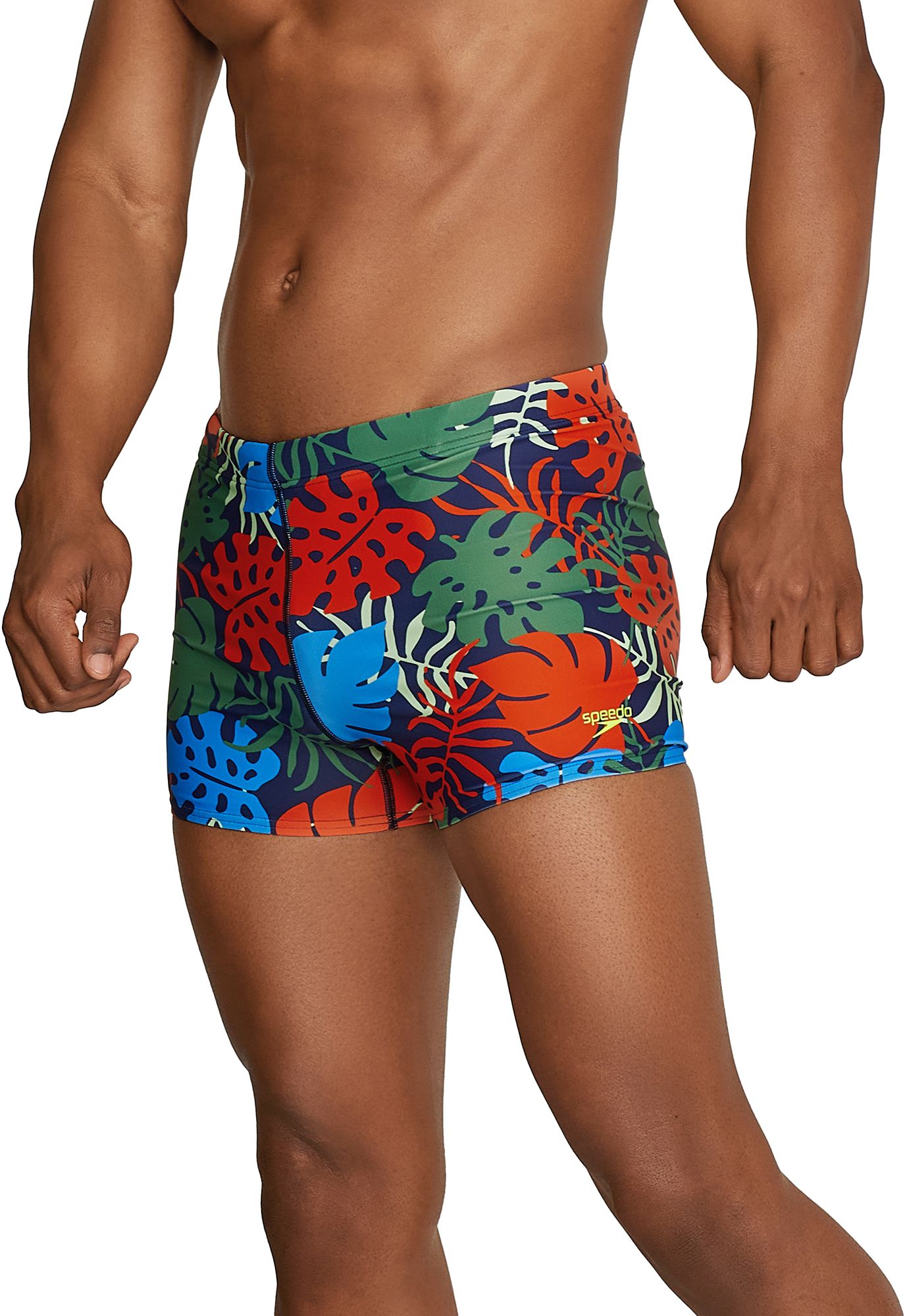 Speedo Men's Printed Square Leg