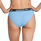 Speedo Women's Stripe Logo Bikini Bottoms product image