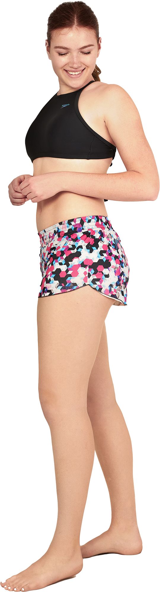 Speedo Women's Printed Coverup Shorts