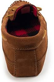 Minnetonka Men's Double Bottom Fleece Moccasin Slippers product image