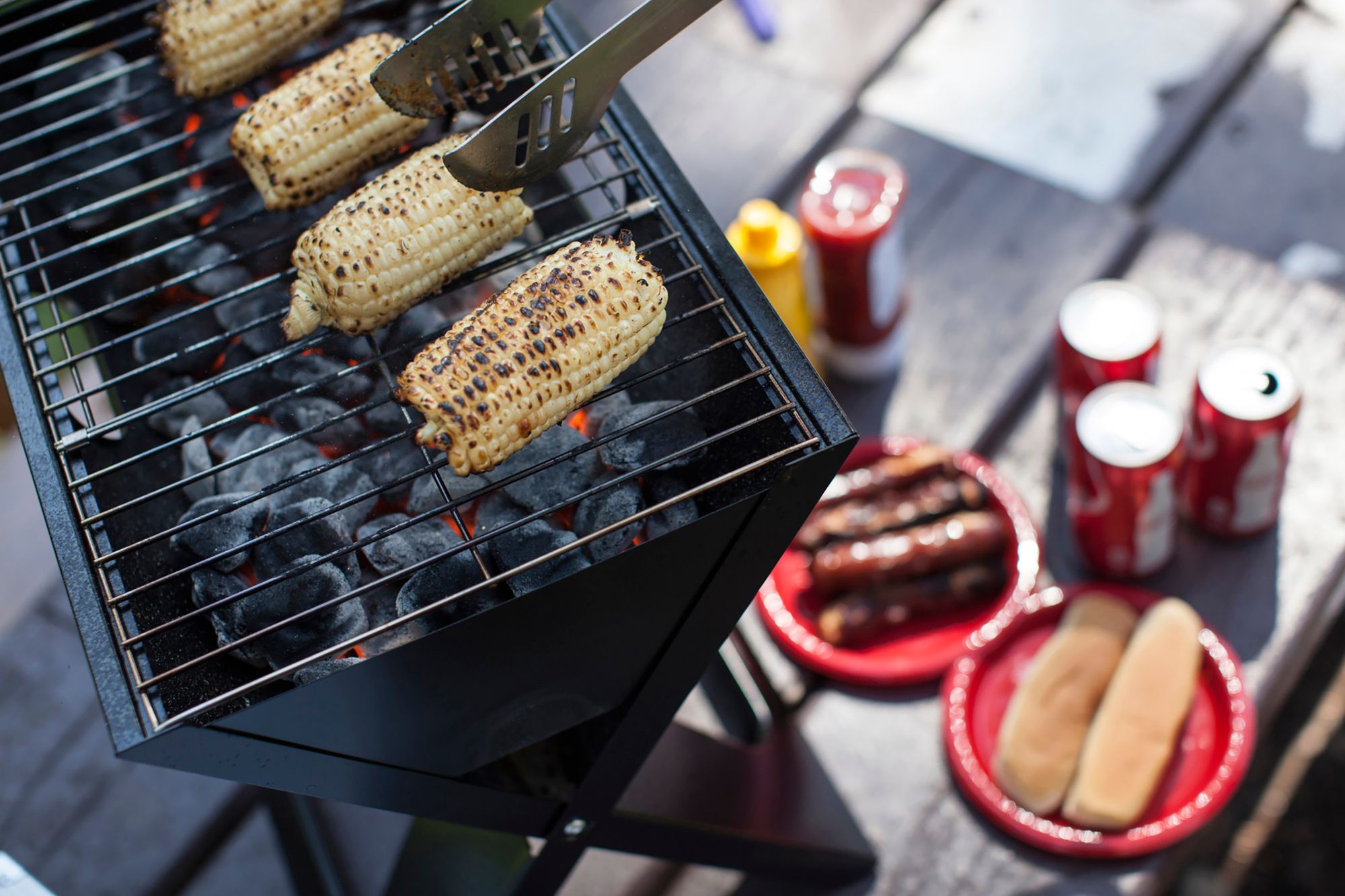 Picnic Time Alabama Crimson Tide Folding Charcoal Barbeque Grill