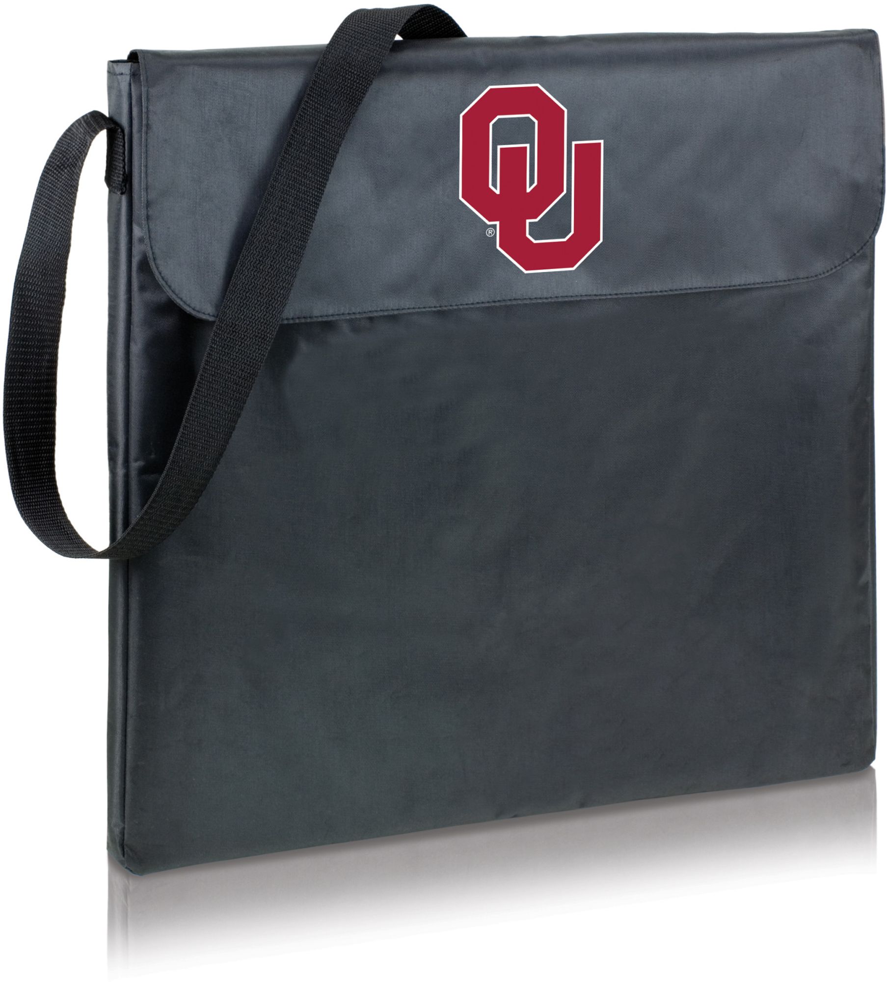 Picnic Time Oklahoma Sooners Folding Charcoal Barbeque Grill