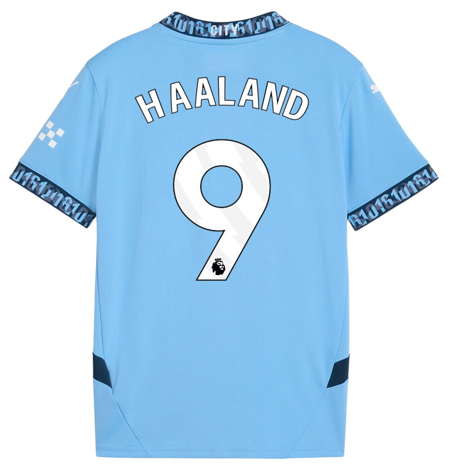 PUMA Youth Manchester City Erling Haaland #9 2024 Home Replica Jersey product image