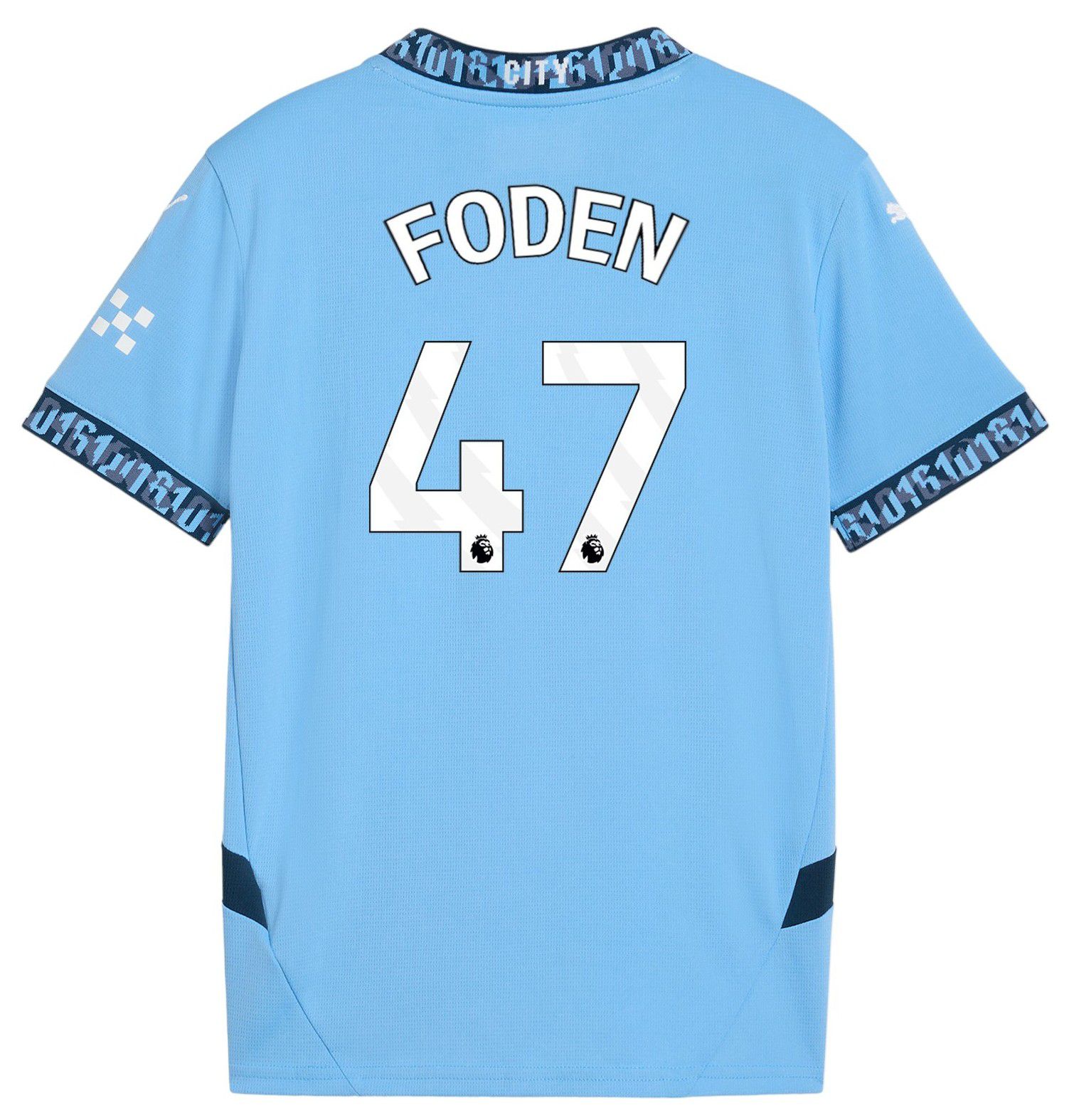 PUMA Youth Manchester City Phil Foden #47 2024-2025 Home Replica Jersey product image