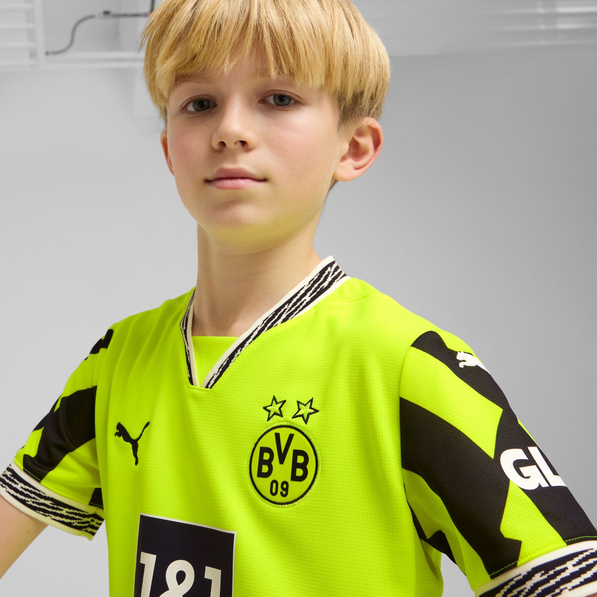 PUMA Youth Borussia Dortmund Yellow Replica Jersey product image