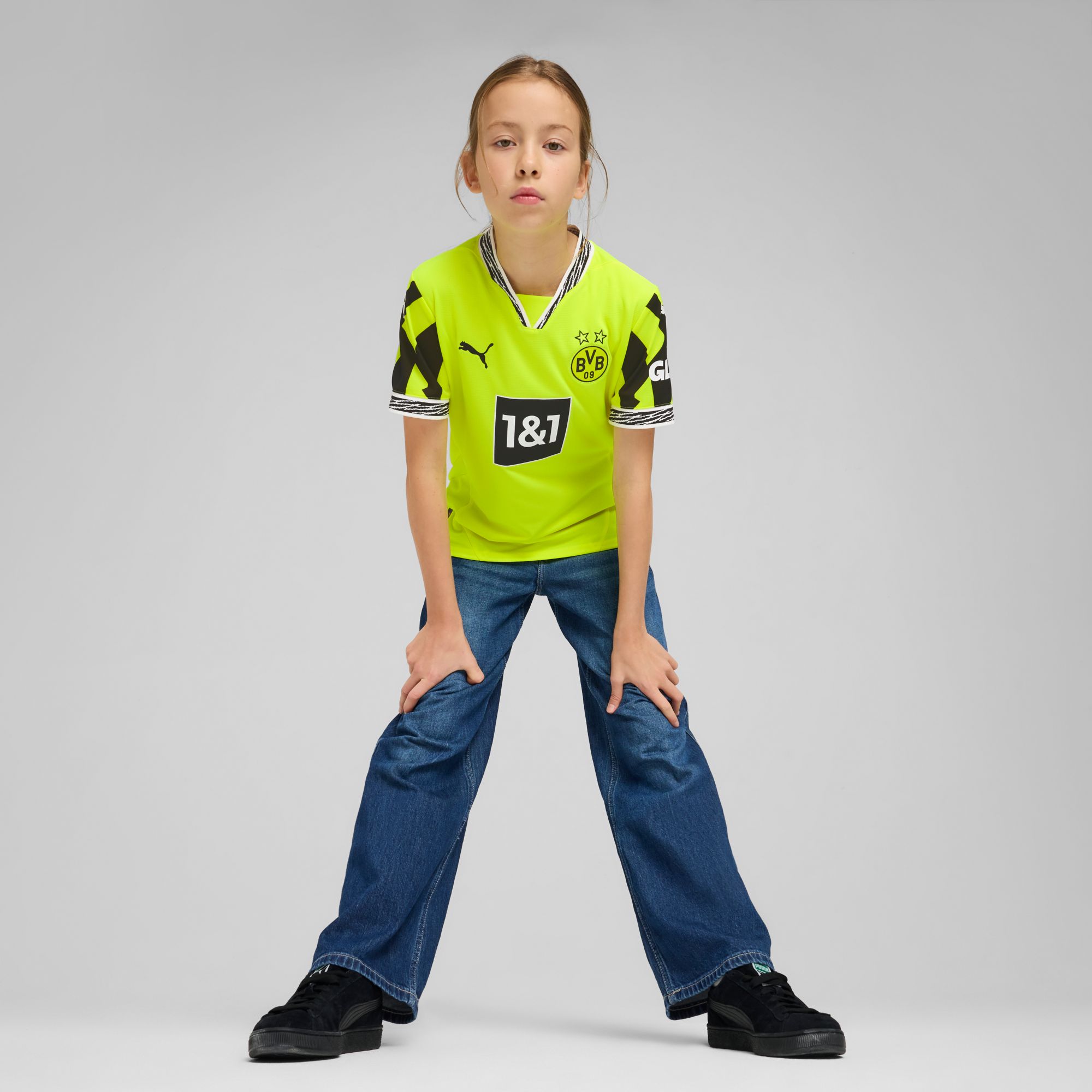 PUMA Youth Borussia Dortmund Yellow Replica Jersey product image