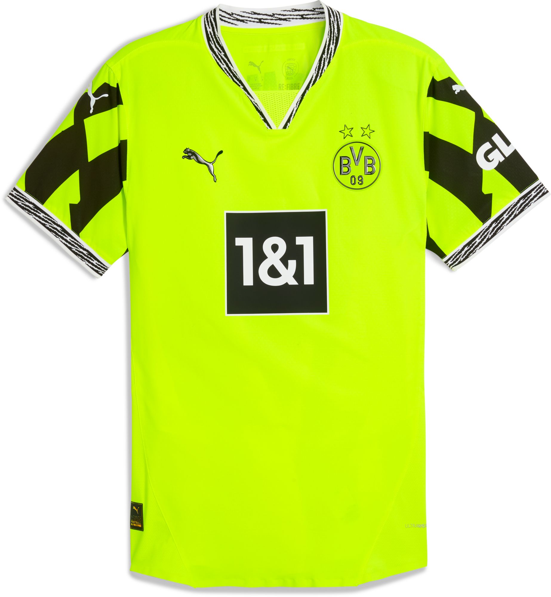 PUMA Adult Borussia Dortmund Yellow Authentic Jersey product image