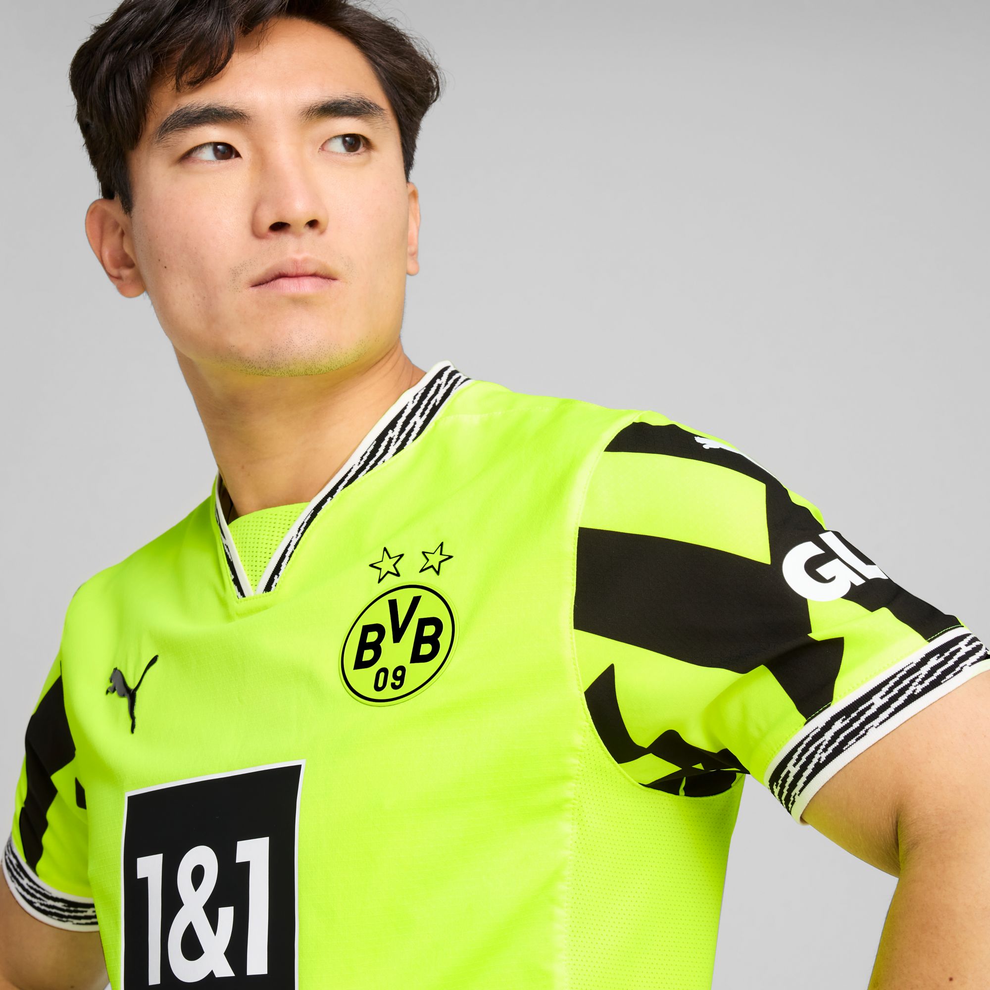 PUMA Adult Borussia Dortmund Yellow Authentic Jersey product image