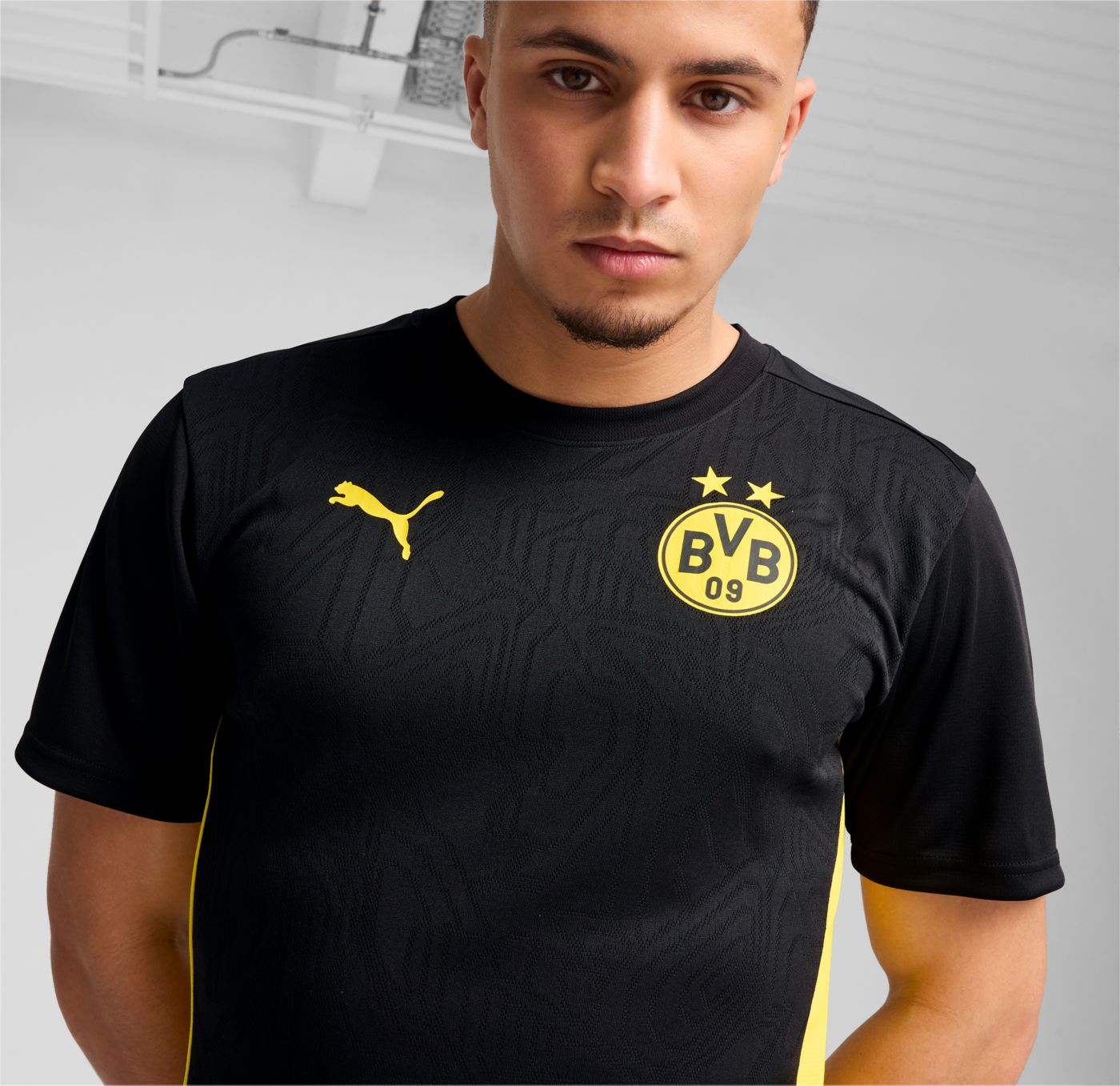 PUMA Adult Borussia Dortmund 2024 Black Training Jersey Dick s Sporting Goods