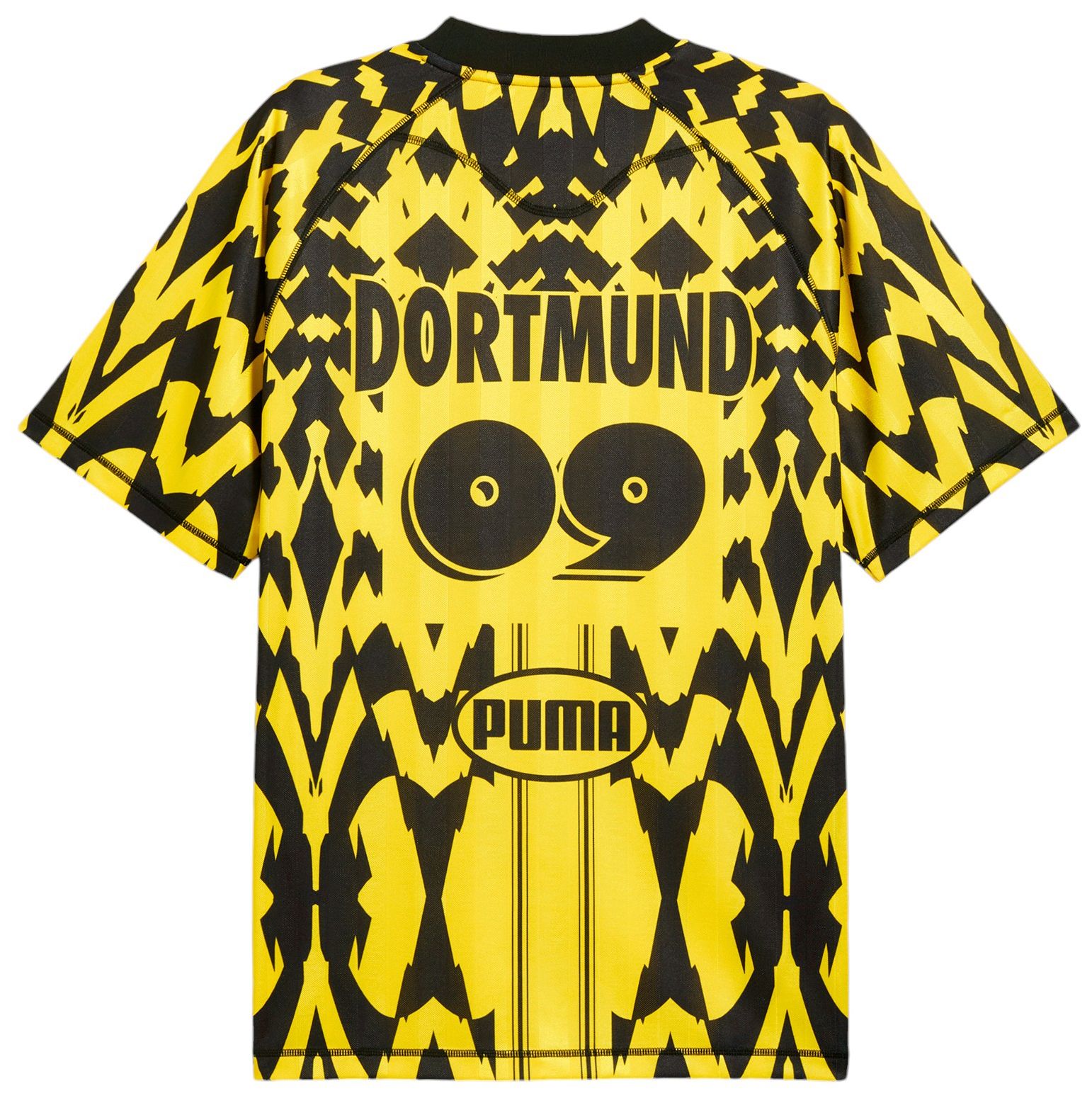 PUMA Adult Borussia Dortmund 2024-2025 Yellow Retro Replica Jersey product image