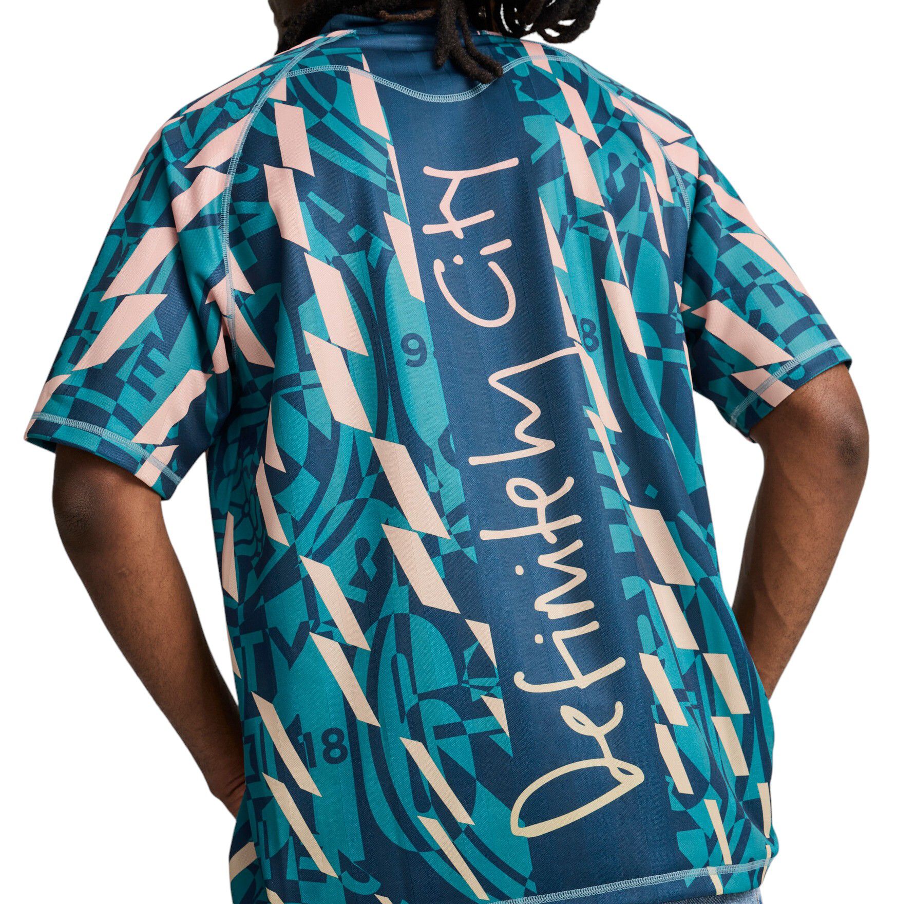 PUMA Adult Manchester City 2024-2025 Blue Retro Replica Jersey product image