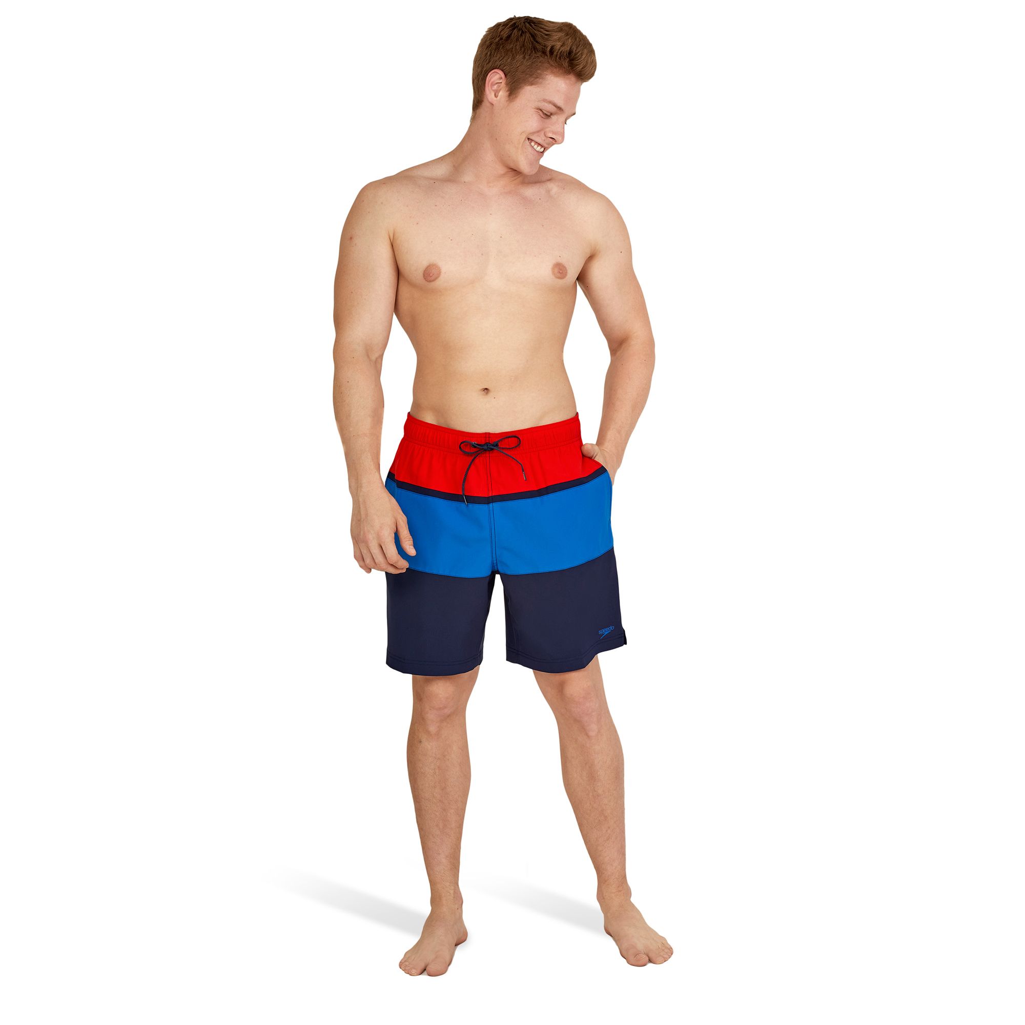 Speedo Men's Color Block Redondo Volley Short