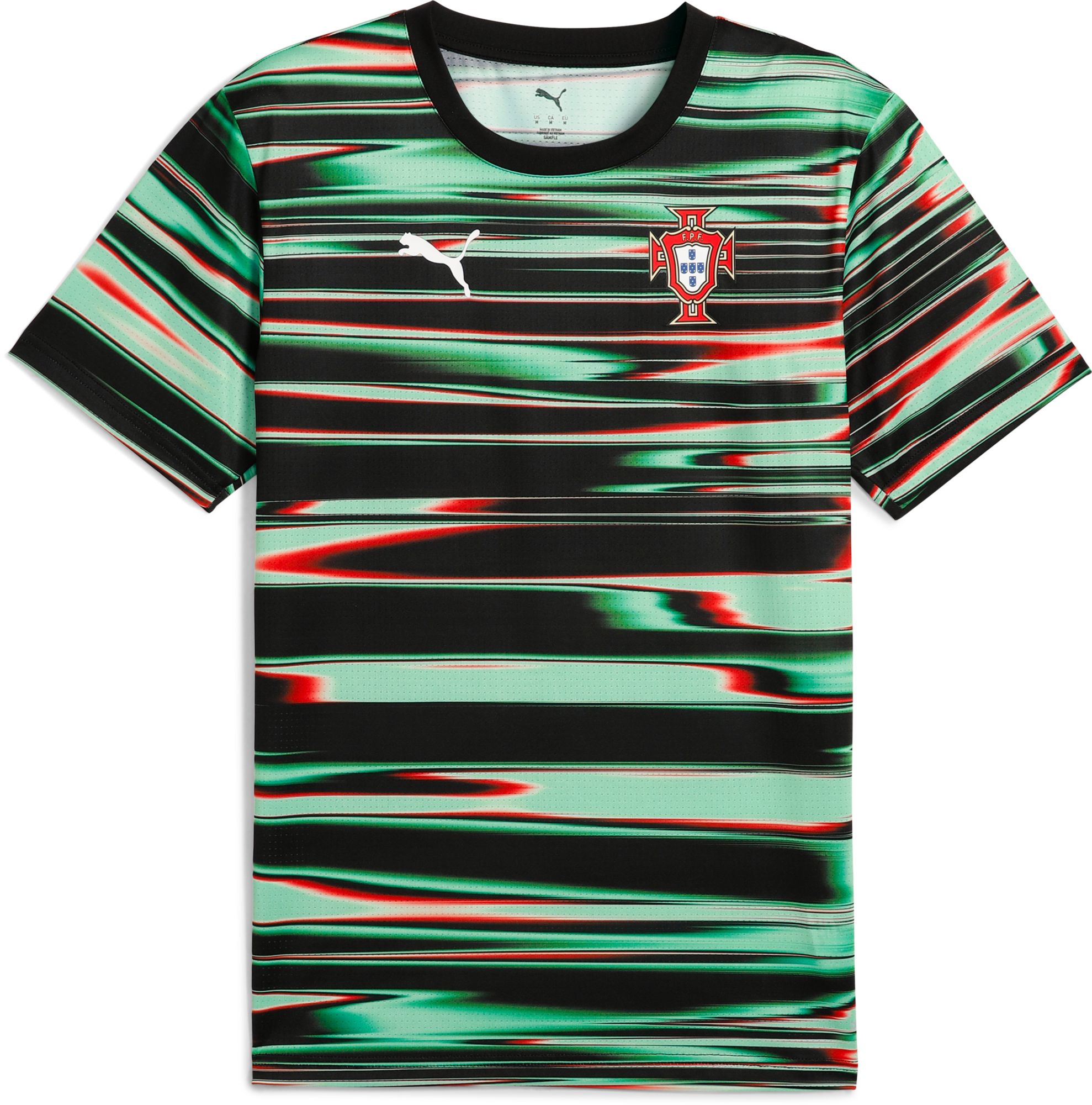 PUMA Adult Portugal 2025 Black Prematch Jersey product image