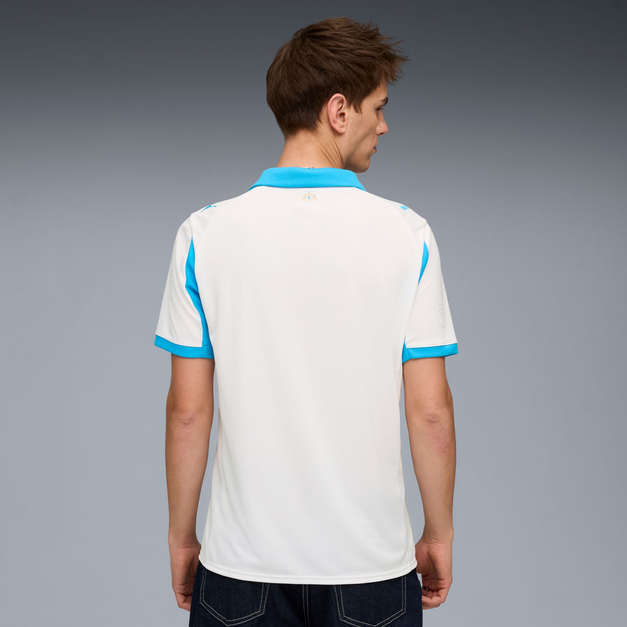 PUMA Adult Olympique Marseille 2025 Home Replica Jersey product image